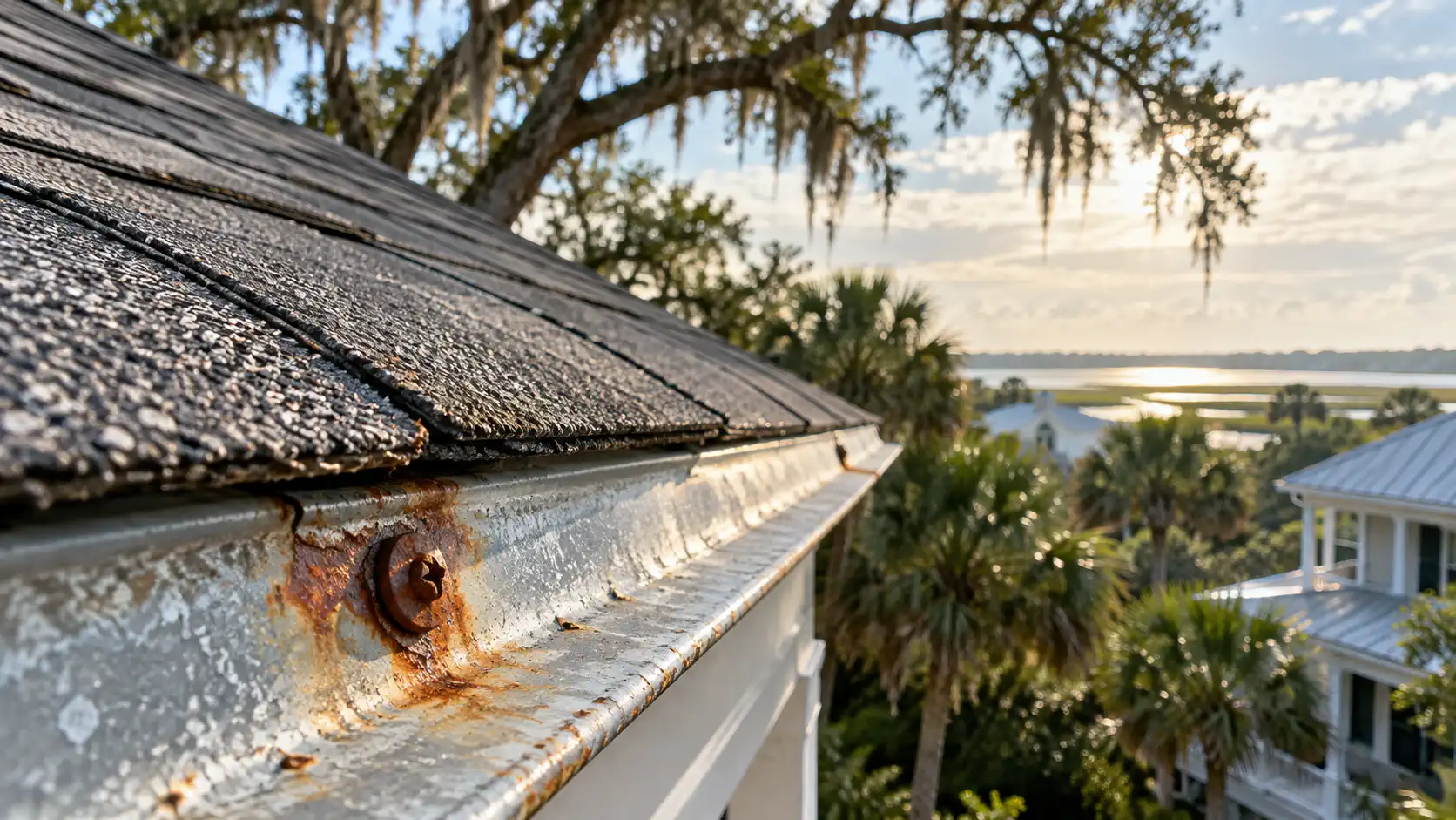 How Salt Air, Humidity, and Heat Shorten Roof Lifespan in Coastal South Carolina 1 image 6ab6832fa26c1