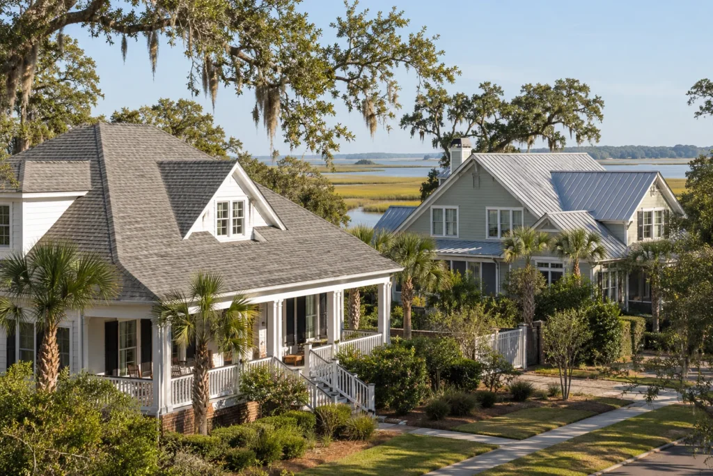 Metal vs Shingle Roofing in Mount Pleasant, SC: Best Roofing Materials for Coastal Homes