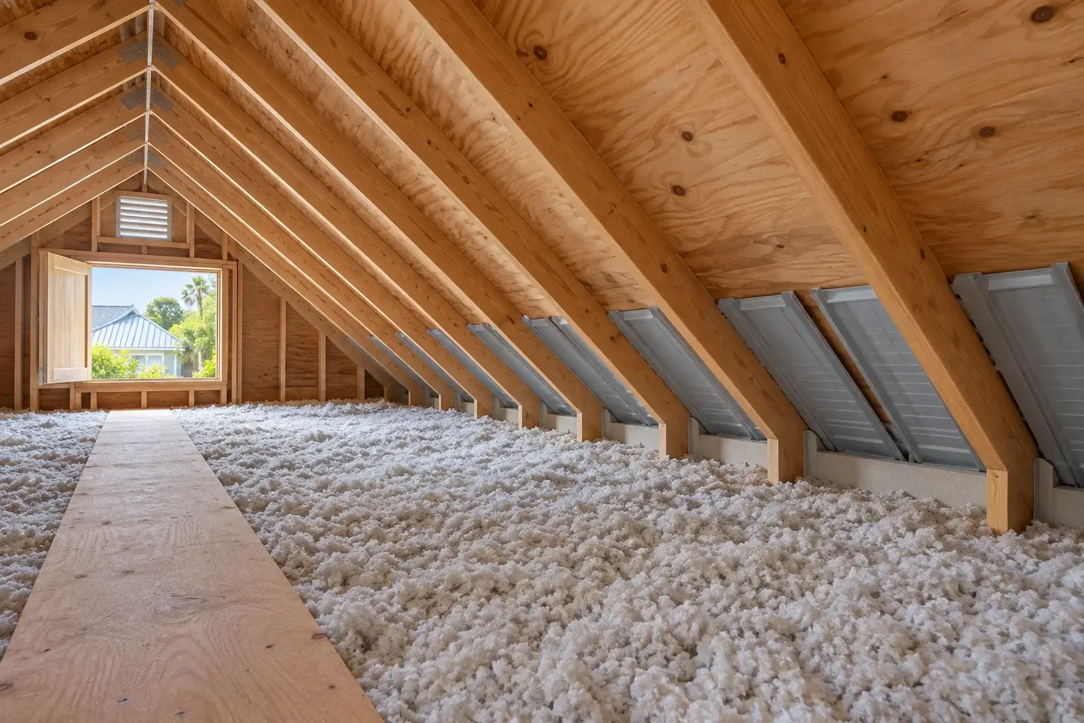 Ventilation and Moisture Control Under a Metal Roof